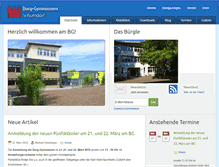 Tablet Screenshot of bg-schorndorf.de